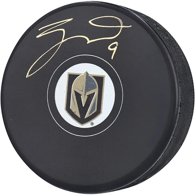 Jack Eichel Vegas Golden Knights Autographed Hockey Puck