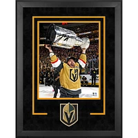 Jonathan Marchessault Vegas Golden Knights Autographed Deluxe Framed 2023 Stanley Cup Champions 16" x 20" Raising Cup Photograph