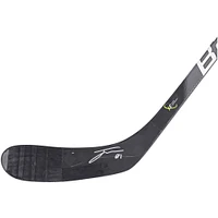 Bâton de hockey Bauer noir autographié par Jonathan Marchessault des Golden Knights de Vegas contre les Canucks de Vancouver le 13 novembre 2021