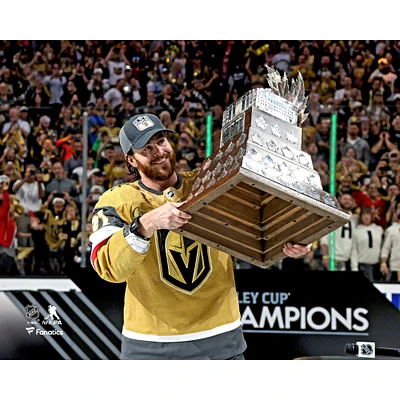 Jonathan Marchessault Vegas Golden Knights Unsigned 2023 Stanley Cup Champions Raising Conn Smythe Photograph
