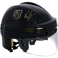 Keegan Kolesar Vegas Golden Knights Autographed Black Mini Helmet
