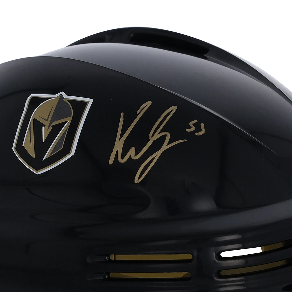 Keegan Kolesar Vegas Golden Knights Autographed Black Mini Helmet