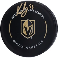 Keegan Kolesar Vegas Golden Knights Autographed Official Game Puck