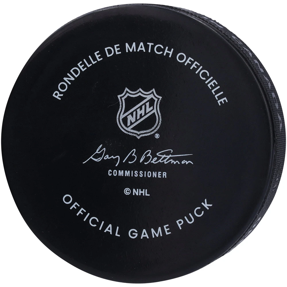 Keegan Kolesar Vegas Golden Knights Autographed Official Game Puck