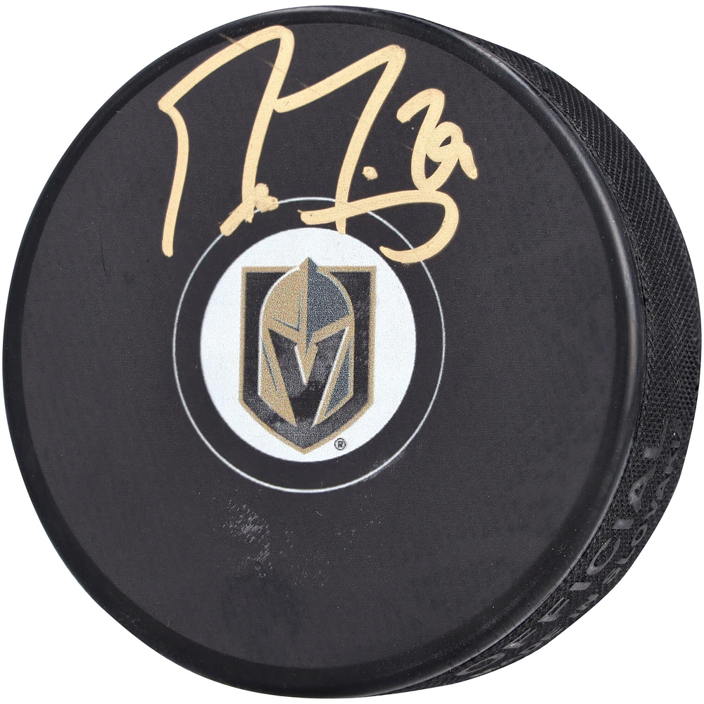 Rondelle de hockey autographiée par Marc-André Fleury des Golden Knights de Vegas