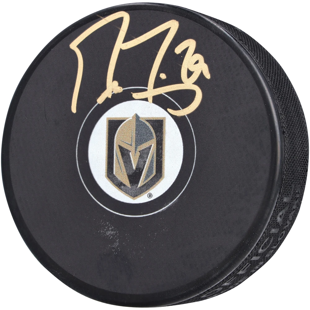 Rondelle de hockey autographiée par Marc-André Fleury des Golden Knights de Vegas