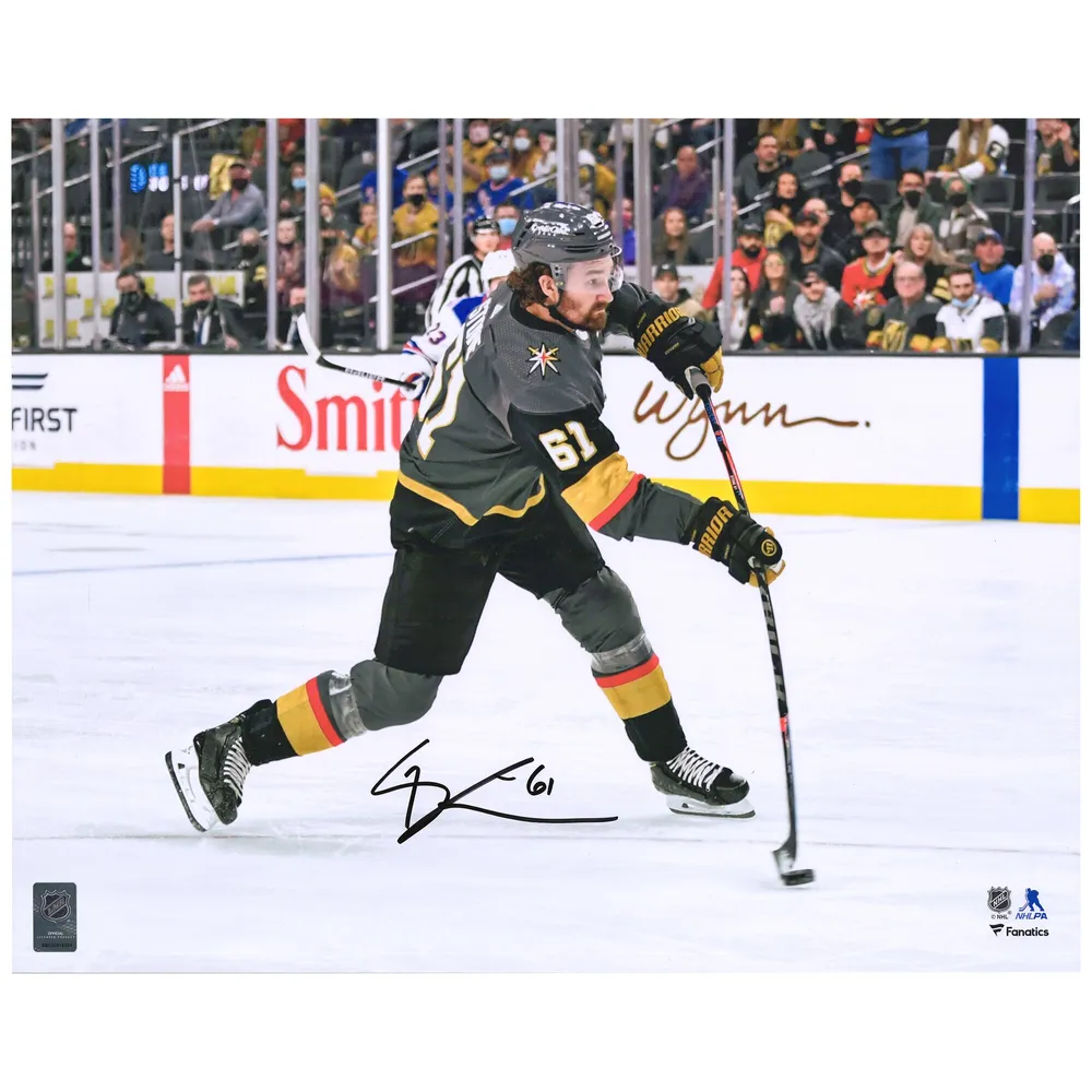 Lids Mark Stone Vegas Golden Knights Fanatics Authentic Autographed 16 x  20 Gold Jersey Skating Photograph