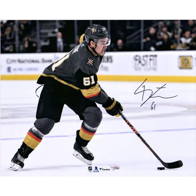 Lids Mark Stone Vegas Golden Knights Fanatics Authentic Autographed 8 x  10 Gold Jersey Skating Photograph