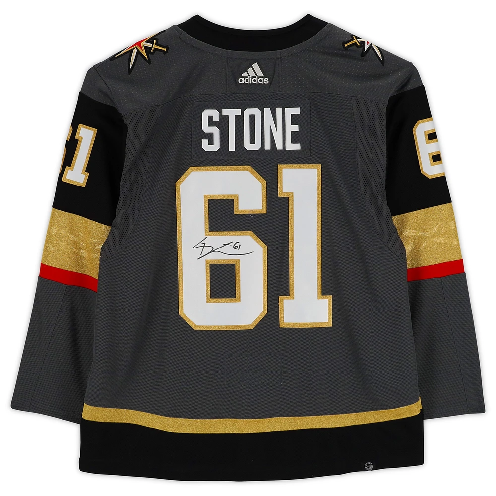 Mark Stone Vegas Golden Knights Autographed Adidas Authentic Jersey