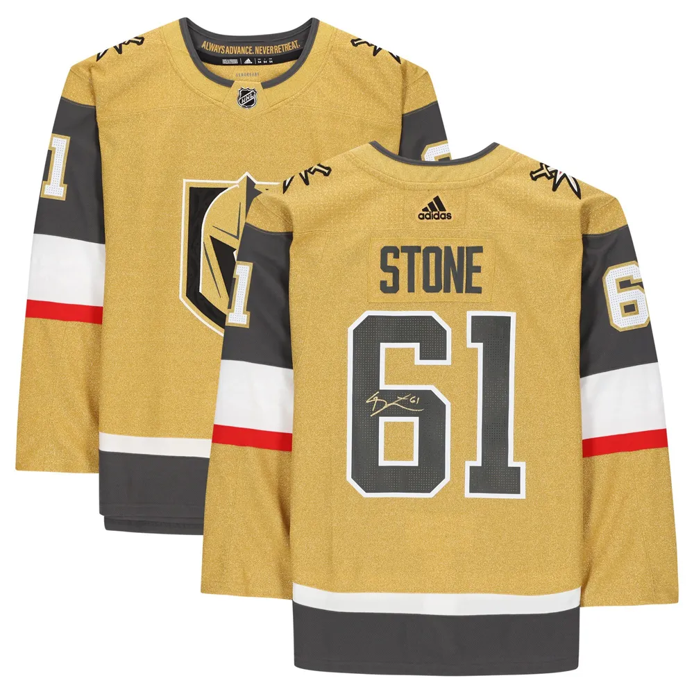 Lids Mark Stone Vegas Golden Knights adidas 2023 Stanley Cup Final Home  Player Jersey - Gold