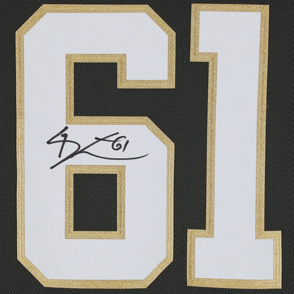 Mark Stone Vegas Golden Knights Autographed Black Fanatics Breakaway Jersey