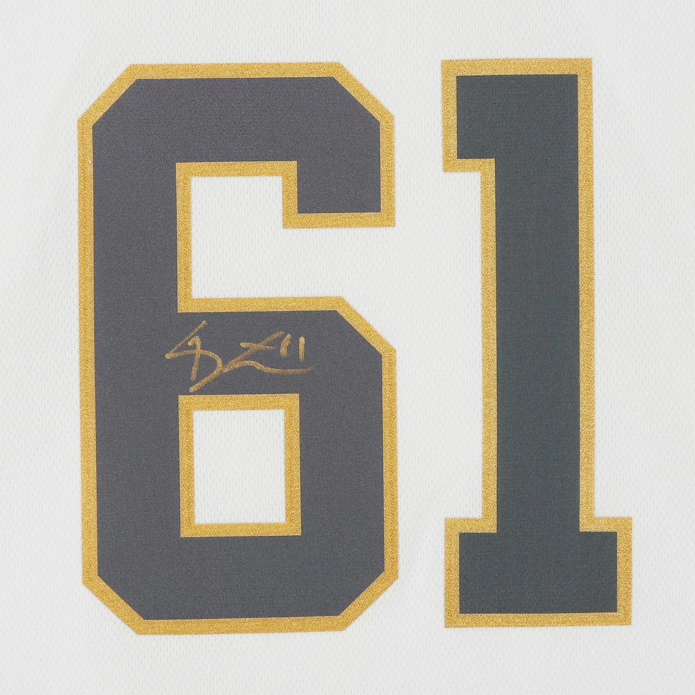 Mark Stone Vegas Golden Knights Autographed Fanatics White Breakaway Jersey