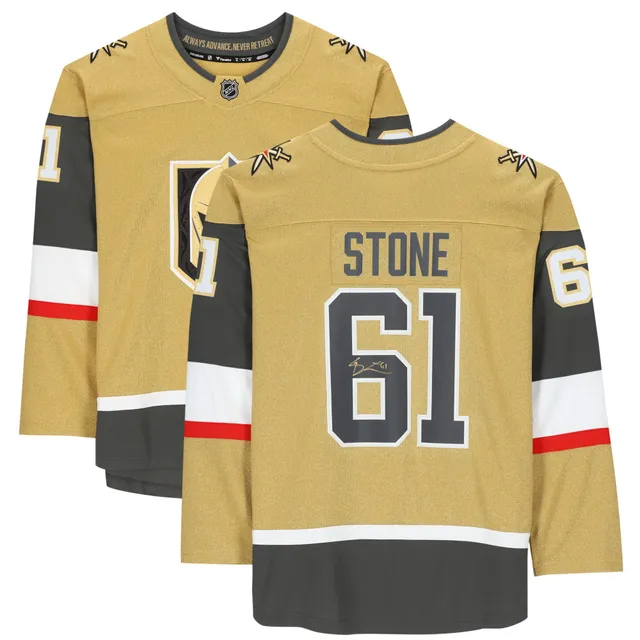 adidas Men's Mark Stone Vegas Golden Knights Captain Patch Alternate Player Jersey