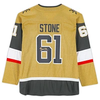 Mark Stone Vegas Golden Knights Autographed Gold Fanatics Breakaway Jersey with 2023 Stanley Cup Final Patch