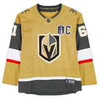 Mark Stone Vegas Golden Knights Autographed Gold Fanatics Breakaway Jersey with 2023 Stanley Cup Final Patch