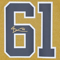 Mark Stone Vegas Golden Knights Autographed Gold Fanatics Breakaway Jersey with 2023 Stanley Cup Final Patch