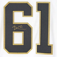 Mark Stone Vegas Golden Knights Autographed White adidas Authentic Jersey with 2023 Stanley Cup Final Patch 