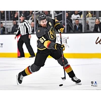 Mark Stone Vegas Golden Knights Unsigned Black Jersey Shooting Photograph
