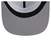 Men's New Era  Black/Gray Vegas Golden Knights Throwback V-Dye Adjustable Golfer Hat