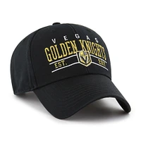 Casquette réglable '47 Black Vegas Golden Knights Centerline MVP pour homme