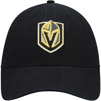 Men's '47 Black Vegas Golden Knights Team Clean Up Adjustable Hat