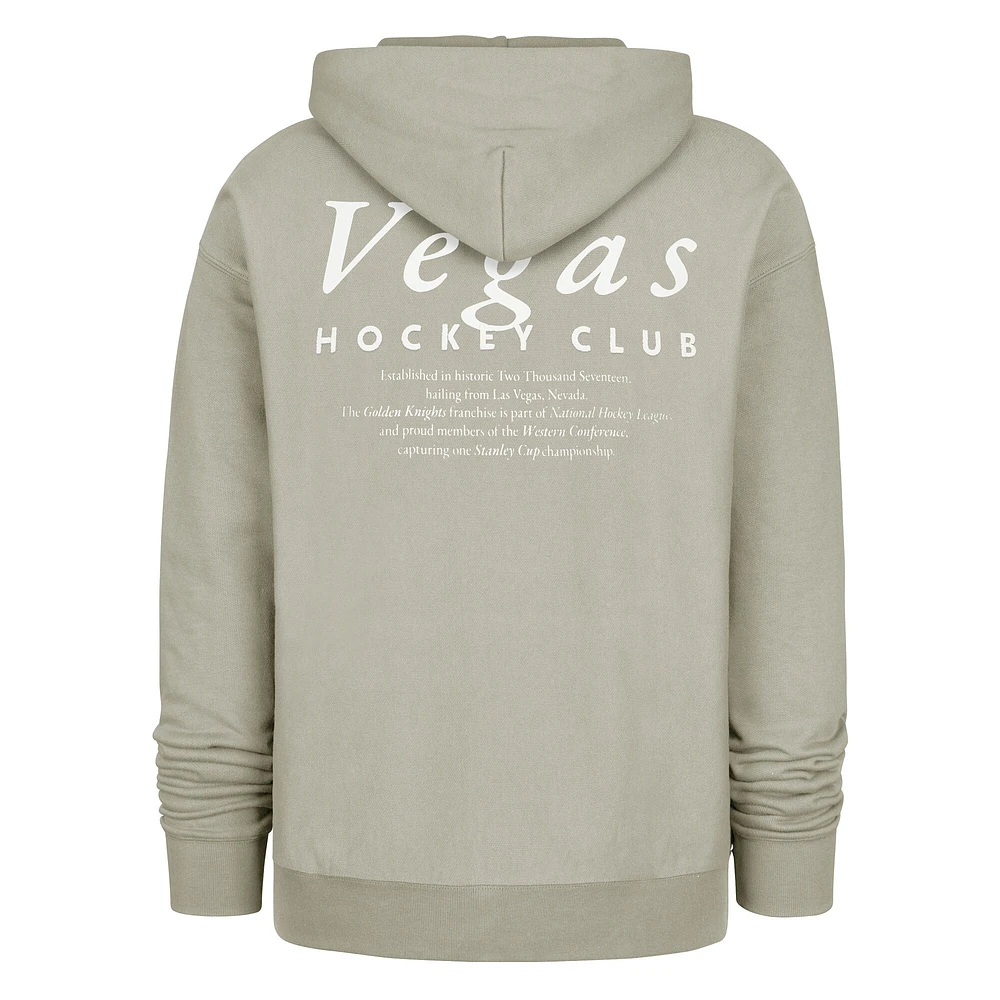 Sweat à capuche gris Vegas Golden Knights Foundation pour homme '47
