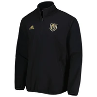 Men's adidas Black Vegas Golden Knights COLD.RDY Quarter-Zip Jacket