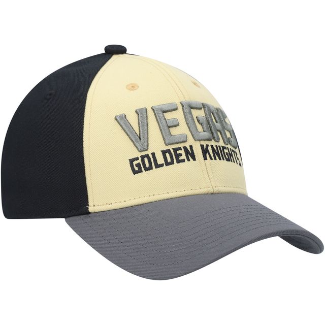 Casquette réglable pour vestiaire des Golden Knights de Vegas noir adidas pour hommes