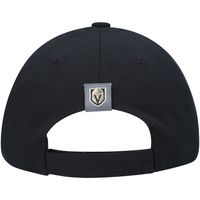 Men's adidas Black Vegas Golden Knights Locker Room Adjustable Hat