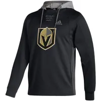 Sweat à capuche adidas Black Vegas Golden Knights Skate Lace AEROREADY pour hommes