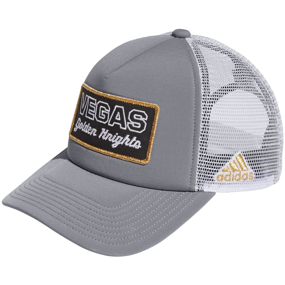 Adidas Men's adidas Vegas Golden Knights Foam Trucker - Snapback Hat | City Centre