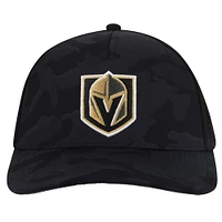 Casquette ajustable ventilée Super Tech à motif camouflage Valin pour homme American Needle Black Vegas Golden Knights