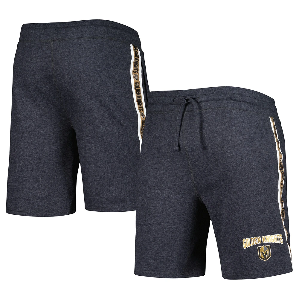 Men's Concepts Sport  Charcoal Vegas Golden Knights Team Stripe Shorts