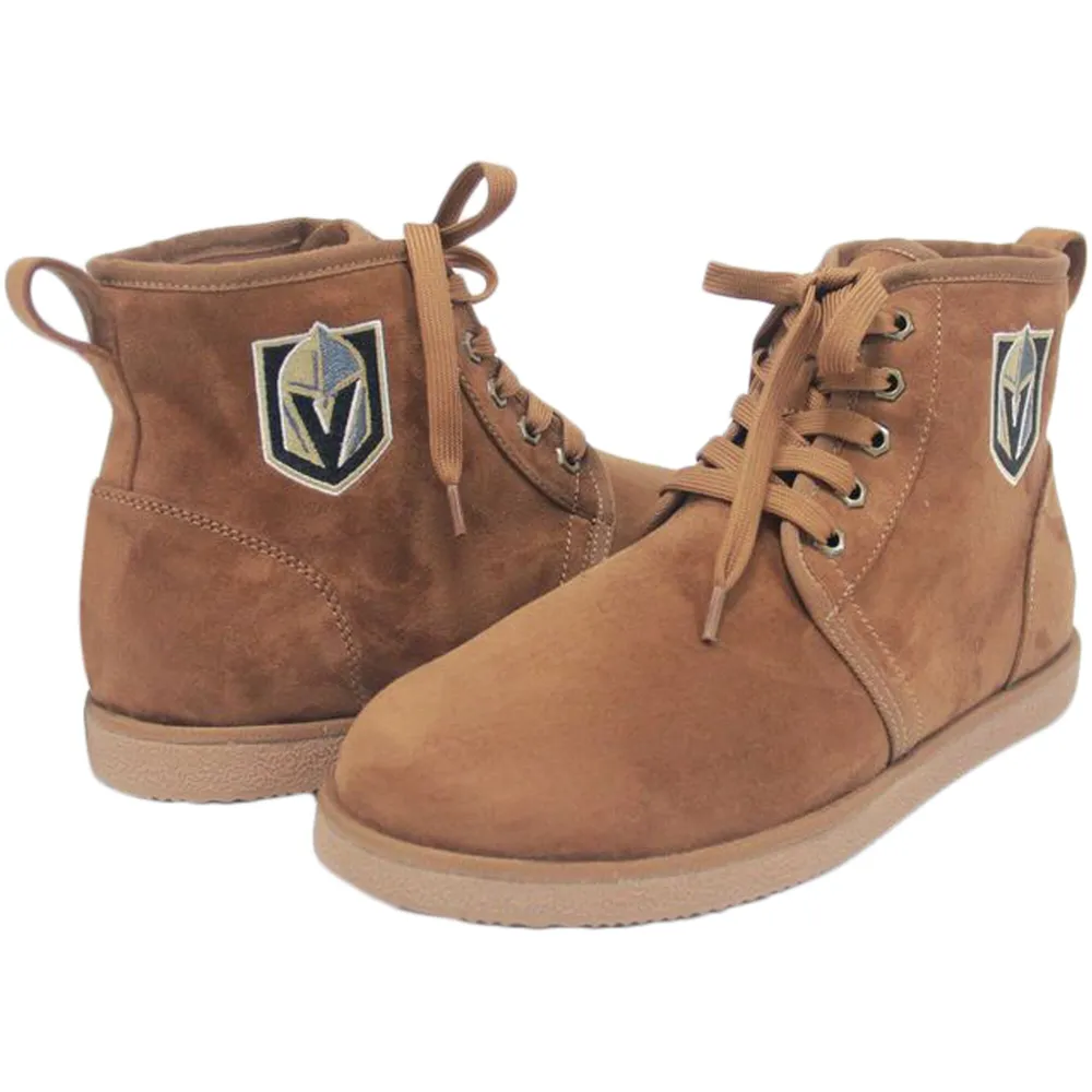 Lids Cuce Vegas Golden Knights Moccasin Boots