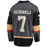 Fanatiques masculins de marque Alex Pietrangelo Gris Vegas Golden Knights Domicile - Maillot joueur Breakaway