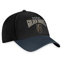 Men's Fanatics Black/Charcoal Vegas Golden Knights Fundamental 2-Tone Flex Hat