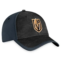 Fanatics pour hommes noir/gris Vegas Golden Knights Repêchage 2022 de la LNH - Casquette authentique Pro Rink Camo Flex