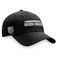 Men's Fanatics Black Vegas Golden Knights 2022 NHL Draft - Authentic Pro Rink Adjustable Hat