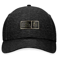 Men's Fanatics  Black Vegas Golden Knights Authentic Pro Road Adjustable Hat