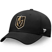Men's Fanatics  Black Vegas Golden Knights Core Speed Flex Hat