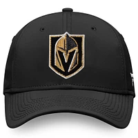 Men's Fanatics  Black Vegas Golden Knights Core Speed Flex Hat