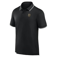 Men's Fanatics Black Vegas Golden Knights Front Office Move Mono Polo