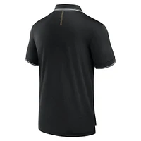 Men's Fanatics Black Vegas Golden Knights Front Office Move Mono Polo