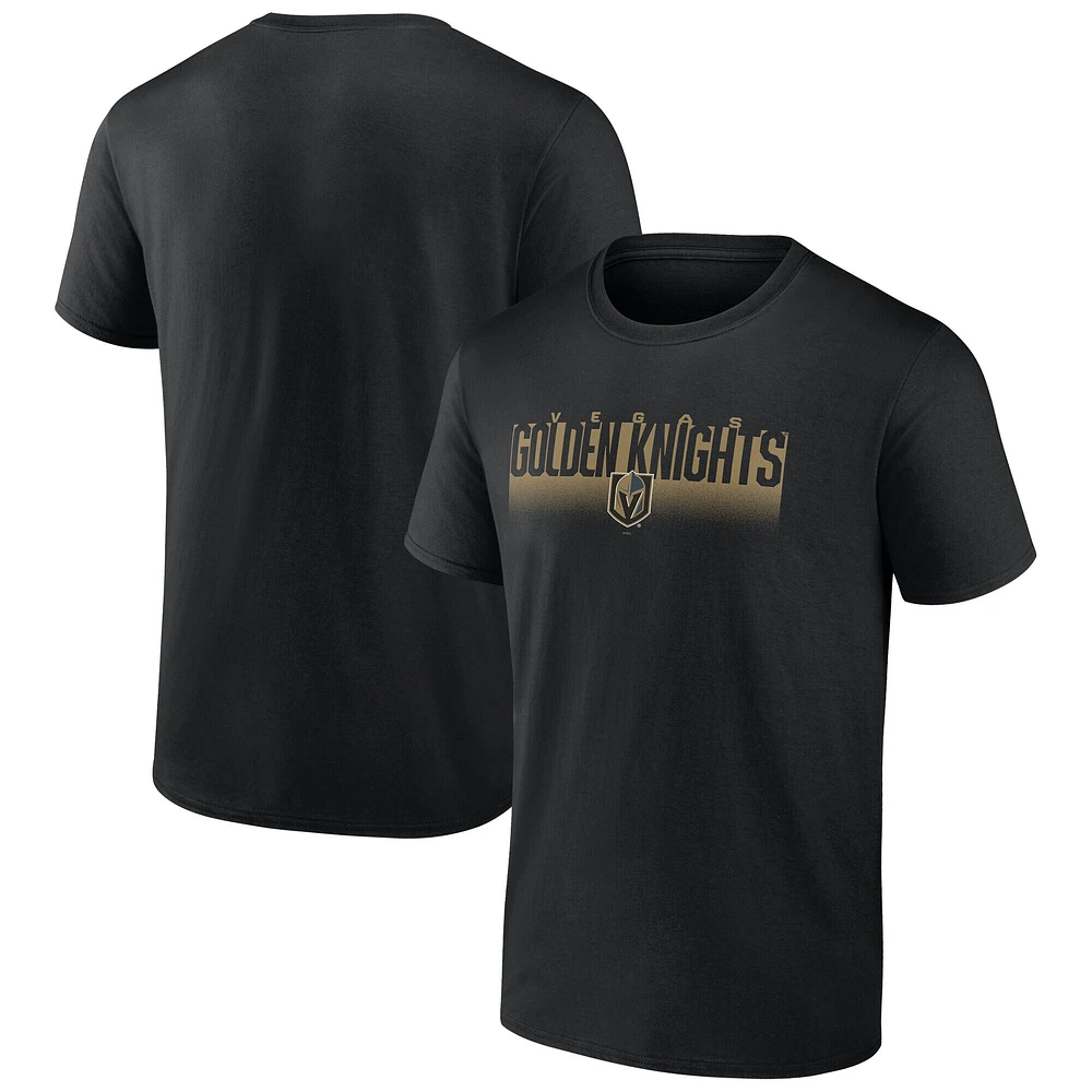T-shirt emblématique des Golden Knights de Vegas pour hommes Fanatics Black