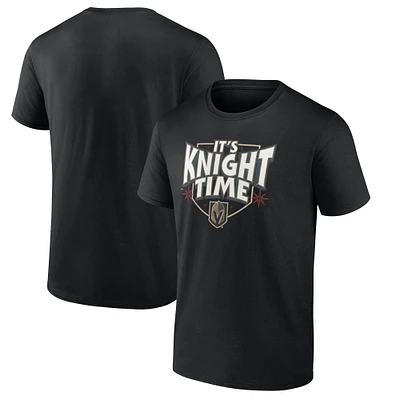 T-shirt de domaine local Fanatics Black Vegas Golden Knights pour hommes