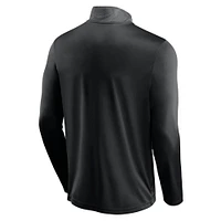 Men's Fanatics Black Vegas Golden Knights Shade Lightweight Quarter-Zip Pullover