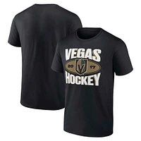 T-shirt Fanatics pour hommes, noir, fierté de l'équipe Vegas Golden Knights