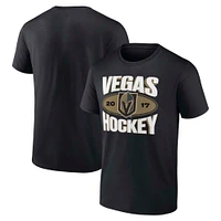 T-shirt Fanatics pour hommes, noir, fierté de l'équipe Vegas Golden Knights