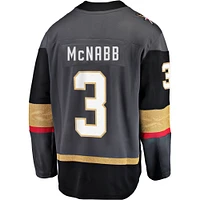 Fanatiques pour hommes de marque Brayden Mcnabb Gray Vegas Golden Knights Breakaway - Maillot joueur