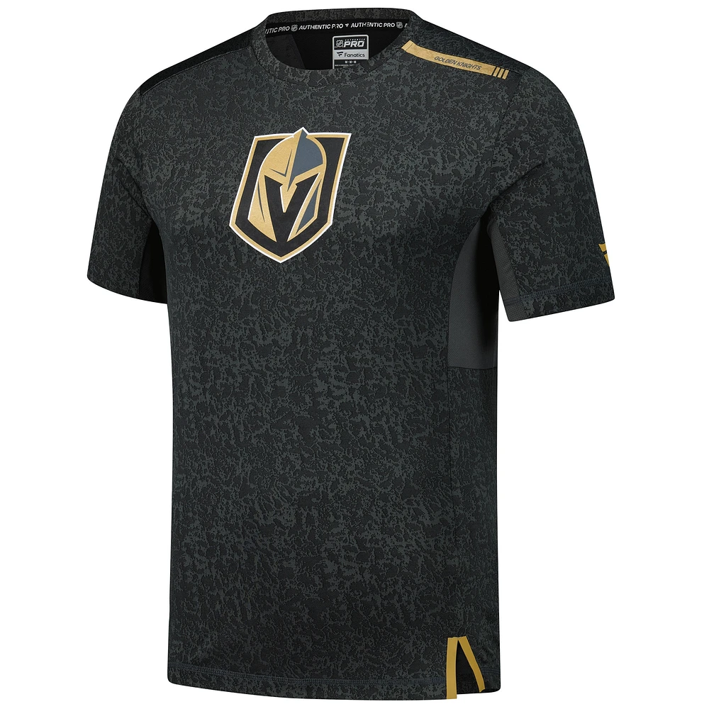 Men's Fanatics Charcoal Vegas Golden Knights Authentic Pro Performance T-Shirt